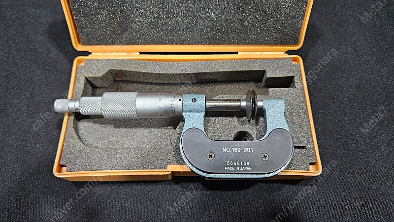 Mitutoyo 169-201 / 0~25mm, 0.01mm 마이크로미터 중고 판매 이미지