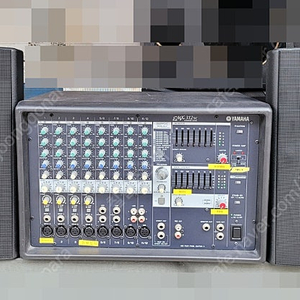 야마하 파워드믹서기 EMX-312SC 1대, JBL 스피커 컨트롤 28 2대 팝니다