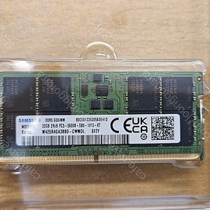 노트북용 삼성램 DDR5-5600 32G x1 팝니다.