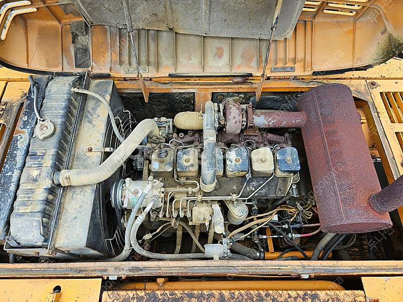 삼성 MX202W 1996년식 중고굴삭기 08 타이어식--6