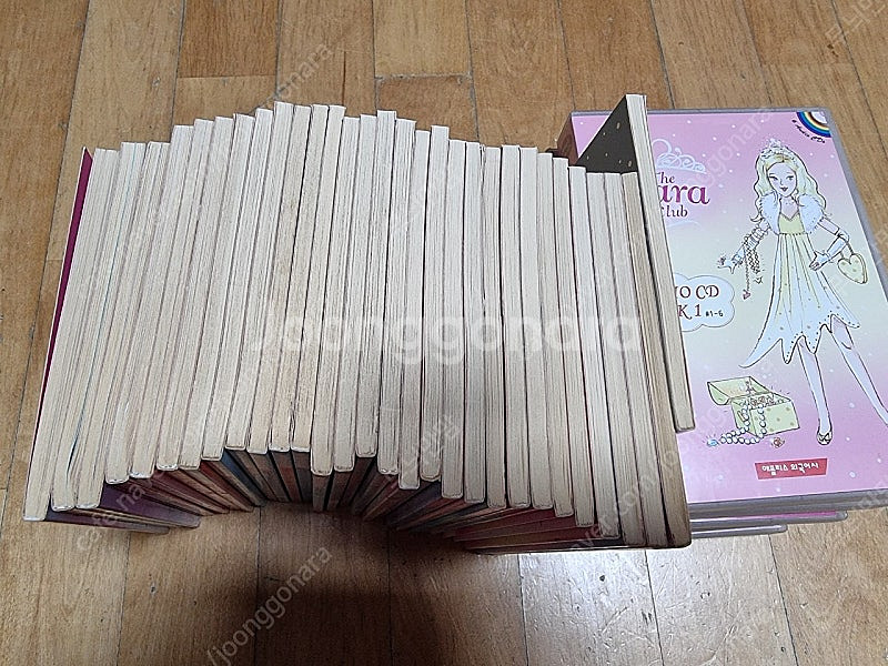 잠수네 J5] 티아라클럽 30권+CD장 택포5만원--5