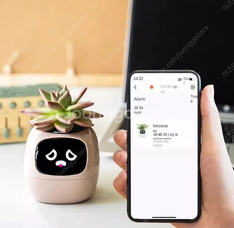 월e화분 안키벡터 스마트 파종기 ai로봇 화분 움직여요...--1