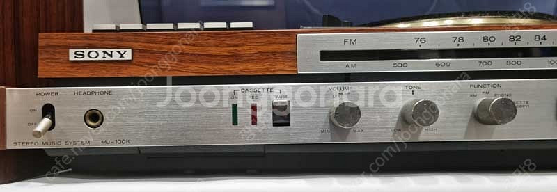 빈티지 올인원 리시버 SONY MJ-100K 스테레오 ...--4
