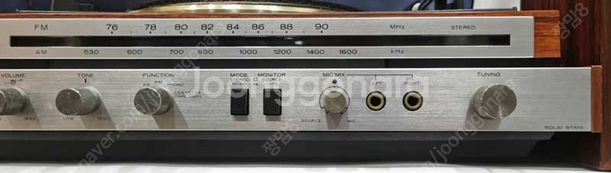 빈티지 올인원 리시버 SONY MJ-100K 스테레오 ...--5