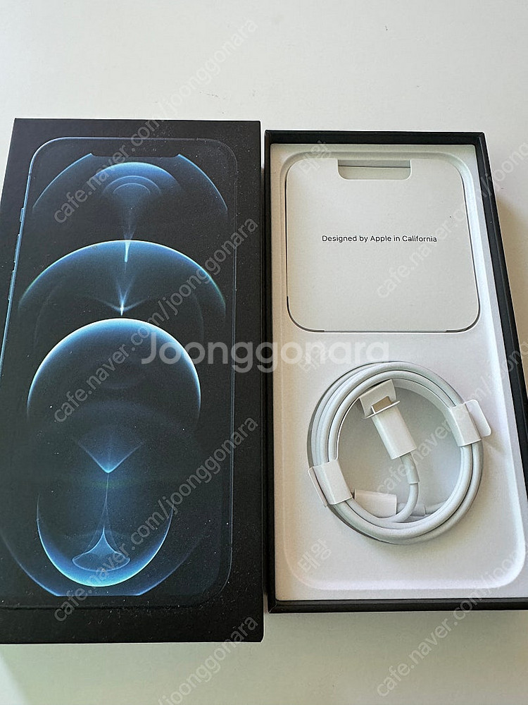아이폰12 프로맥스 256GB 퍼시픽블루--3