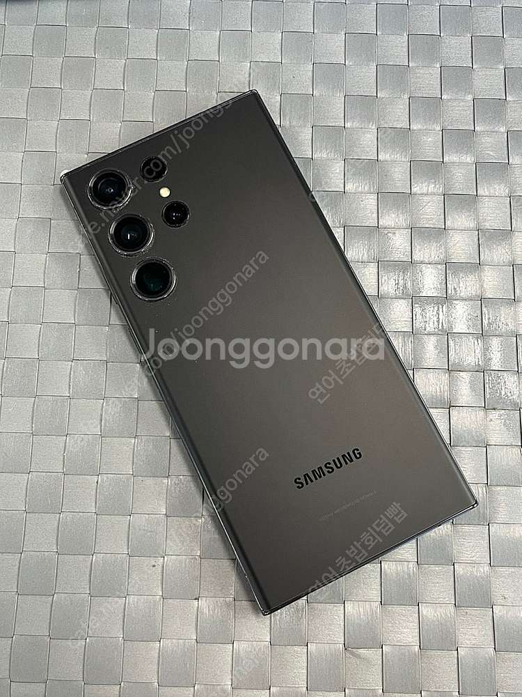 갤럭시S23울트라 블랙 512G 외관 상태좋은 단말기 ...--0