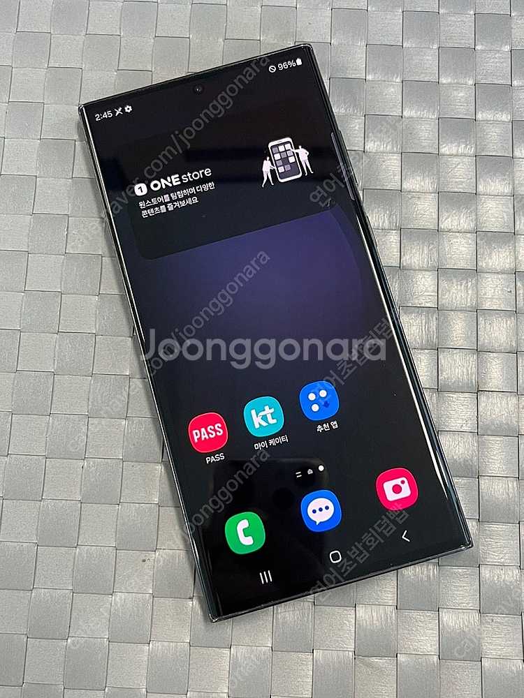 갤럭시S23울트라 블랙 512G 외관 상태좋은 단말기 ...--2