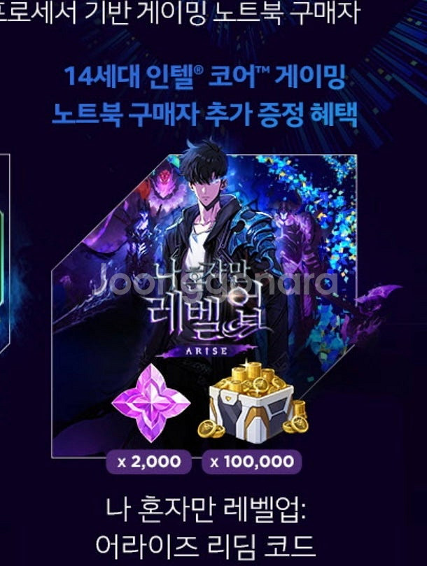 나 혼자만 레벨업 어라이즈 리딤코드 쿠폰 판매--0