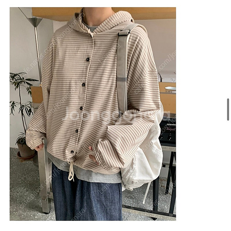 바온 후드가디건--0