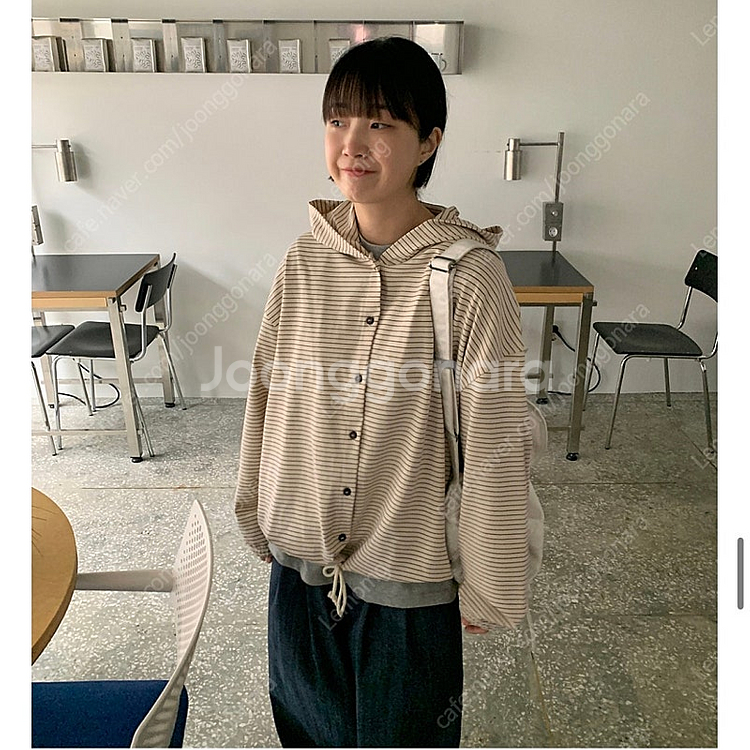 바온 후드가디건--1