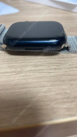 애플워치7 GPS 블랙 45mm 배터리 효율 89% 풀...--0