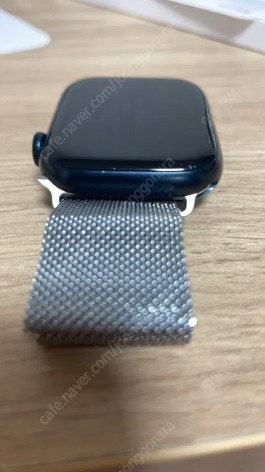 애플워치7 GPS 블랙 45mm 배터리 효율 89% 풀...--1