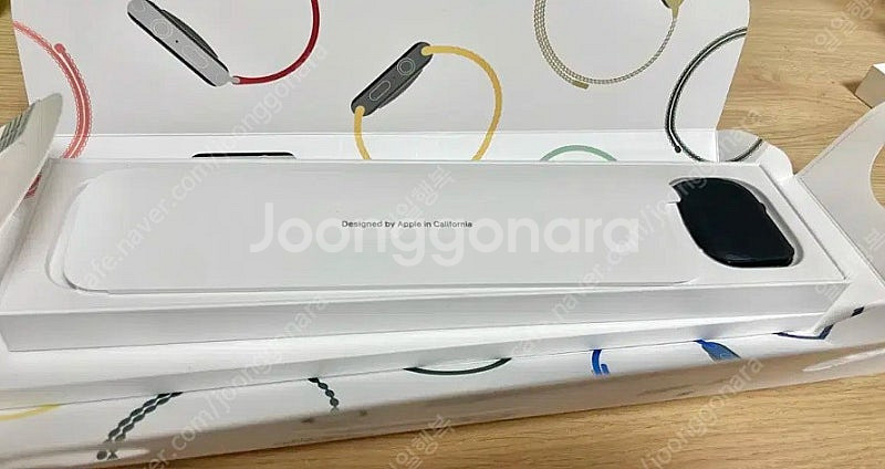 애플워치7 GPS 블랙 45mm 배터리 효율 89% 풀...--5
