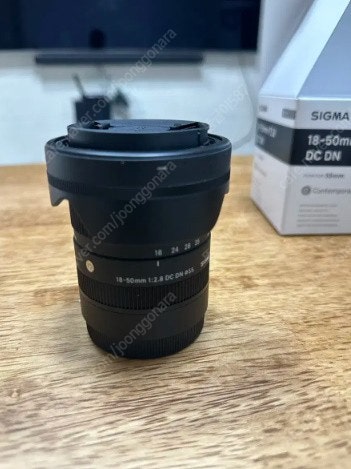 시그마 1850 F2.8 DC DN 렌즈 소니 e마운트--2