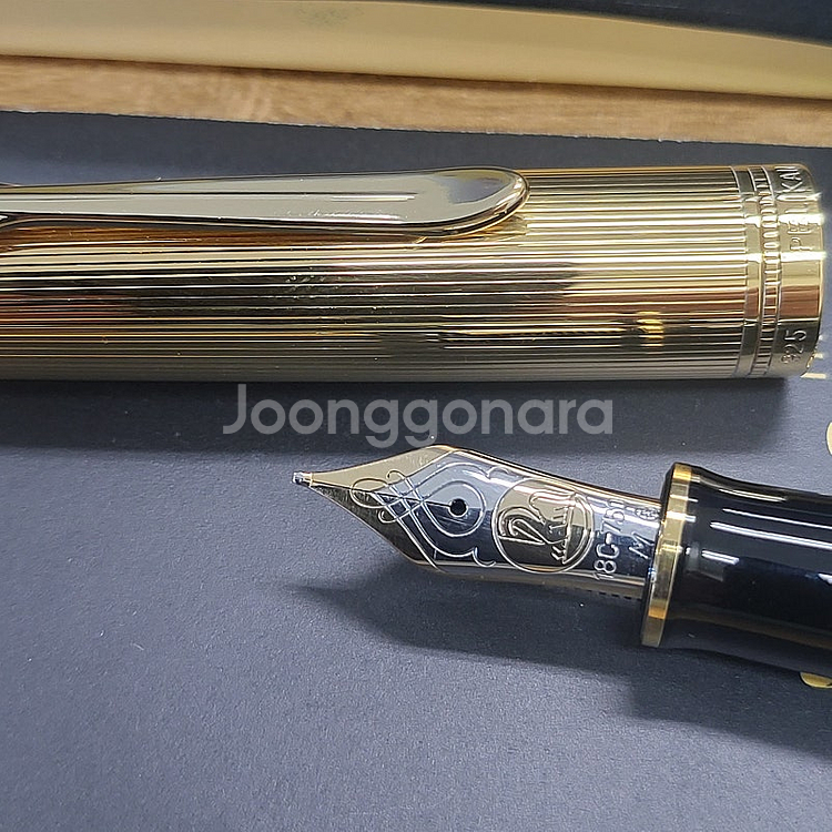 희귀 펠리칸 만년필 m850 은통--3