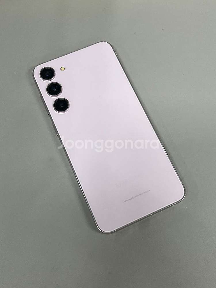 갤럭시S23플러스 라벤더 256G 미파손 무잔상 실사용...--0