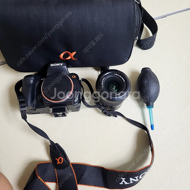소니알파350부품용 +카메라렌즈+가방--2