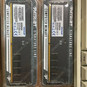 PATRIOT DDR5-5600 CL46 SIGNATURE 32g * 2개 램 팝니다. 17만원