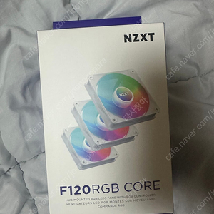 Nzxt F120 rgb core 3개 새상품