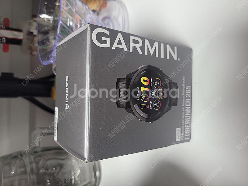 [서울/미개봉] 가민 포러너 265 블랙 판매합니다. (Forerunner 265 Black)--0