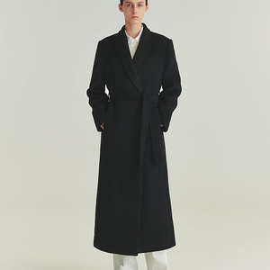 Levar르바 케시미어 로브 코트 (블랙) cashmere robe coat