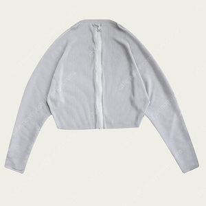 유쾌상쾌 리본빛 ribbonbit Getty Zip-up Cardigan - Grey