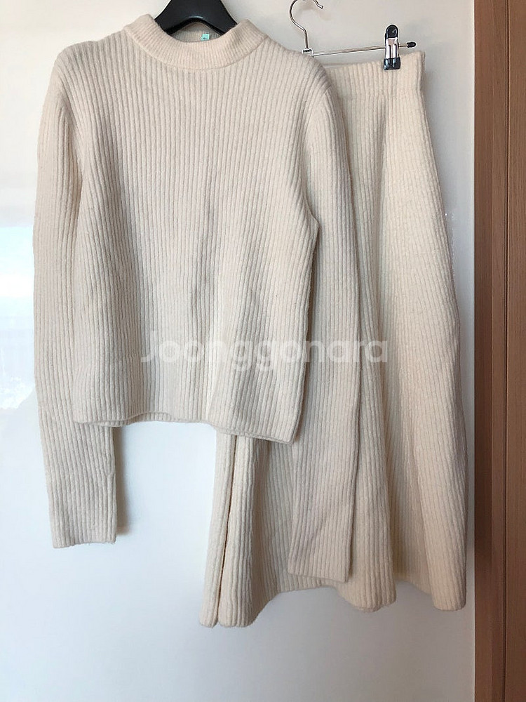 마쥬 Maje 원피스 울 알파카 니트 투피스 셋업 세트 (정품) 289000원--0