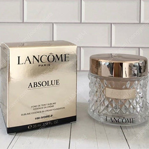 랑콤 압솔뤼 수블라임 에센스 인 크림 파운데이션 Lancome absolue sublime essence in cream foundation 110-IVOIRE-P 35ml