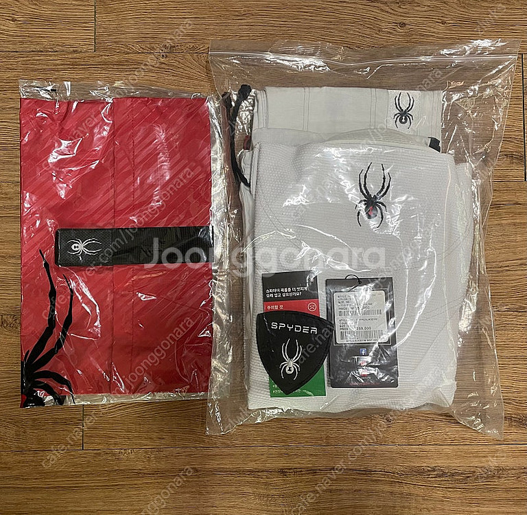 [미사용 새상품]스파이더 주짓수 도복 radpad1 화이트 A1--0