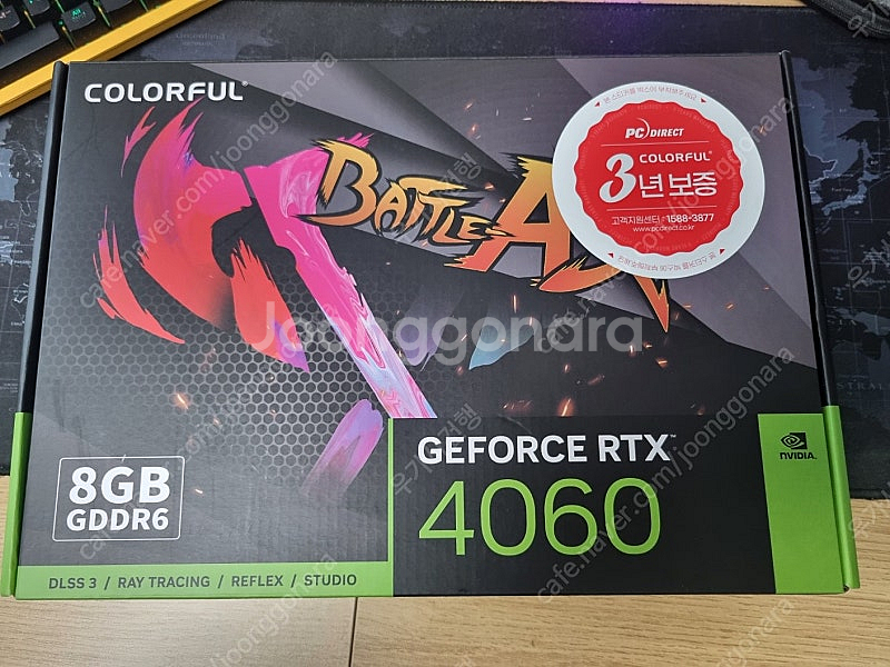 Colorful RTX4060 미개봉/새제품 그래픽카드--0