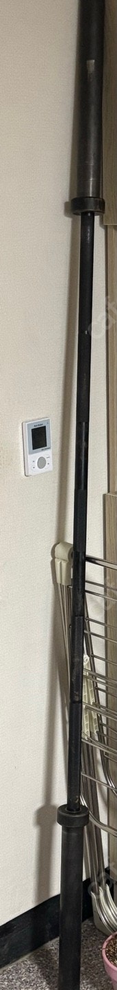 20kg 시나브로 바벨(탄력봉) 판매 흑색 크롬처리--2