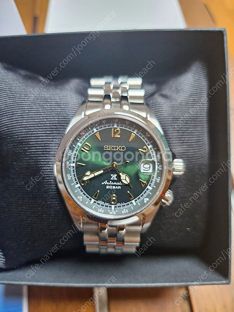 세이코 알피니스트 SPB121J1 + 스트랩코드 밀탯 ...--1