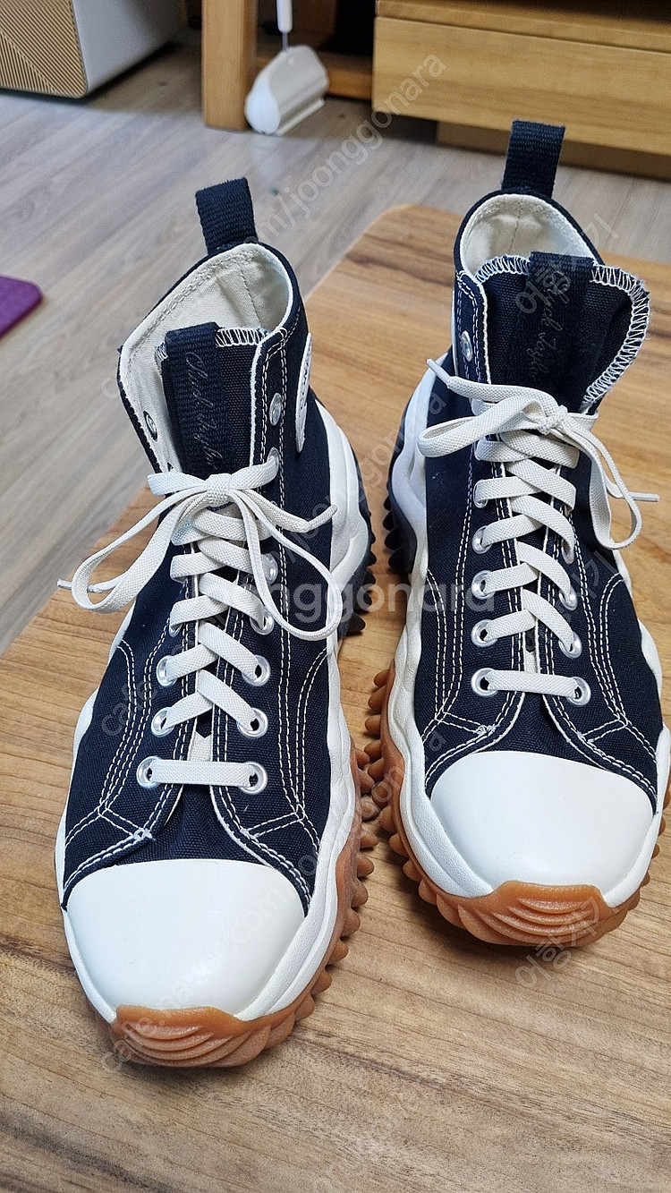컨버스런스타 모션하이(블랙 265)--1