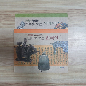 365일 연표로 보는 한국사, 세계사 (5,000원)