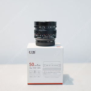 7artisans 7장인 50mm F0.95 50.95 수동 렌즈 ( 소니 E 마운트 )