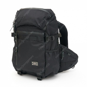 AS2OV CORDURA DOBBY 305D ROUND ZIP BACK PACK BLACK