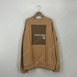 볼컴 맨투맨 티셔츠 (F size / BROWN)