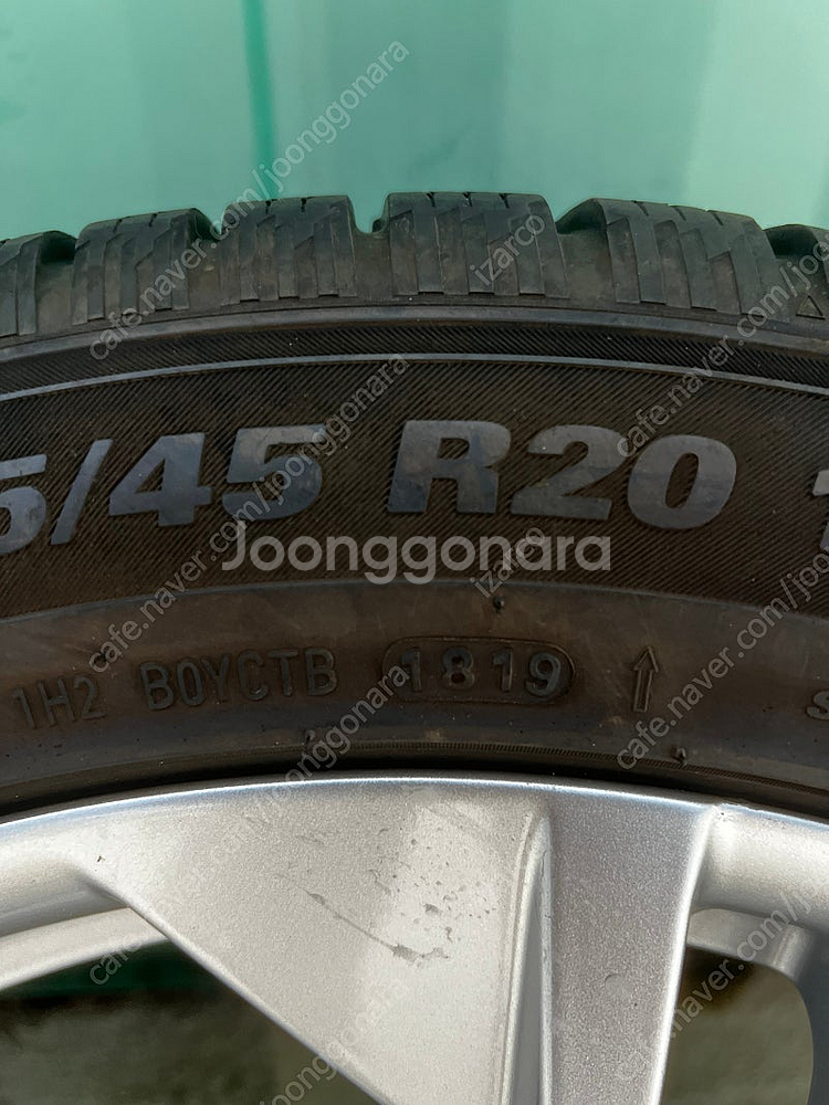 아우디 q7 20인치휠 스노우윈터타이어 275/45/2...--5