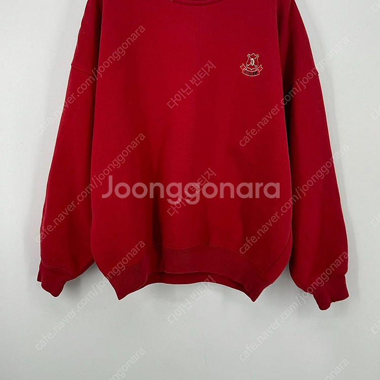 슬래진저 맨투맨 티셔츠 (M size / RED)--5