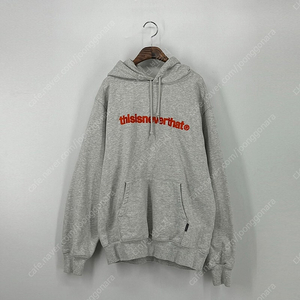 디스이즈네버댓 디네댓 후드 티셔츠 (L size GRAY)