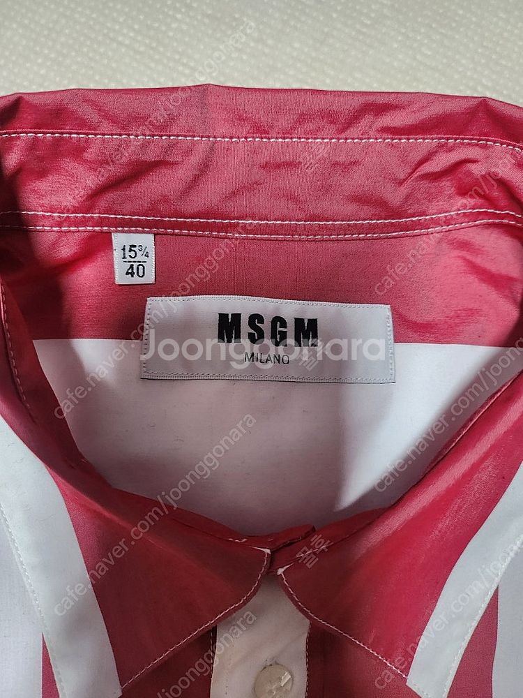 정품 MSGM 남방 (새상품)--1