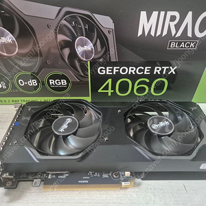 이엠텍 rtx4060 미라클 블랙 d6 8g 3주사용