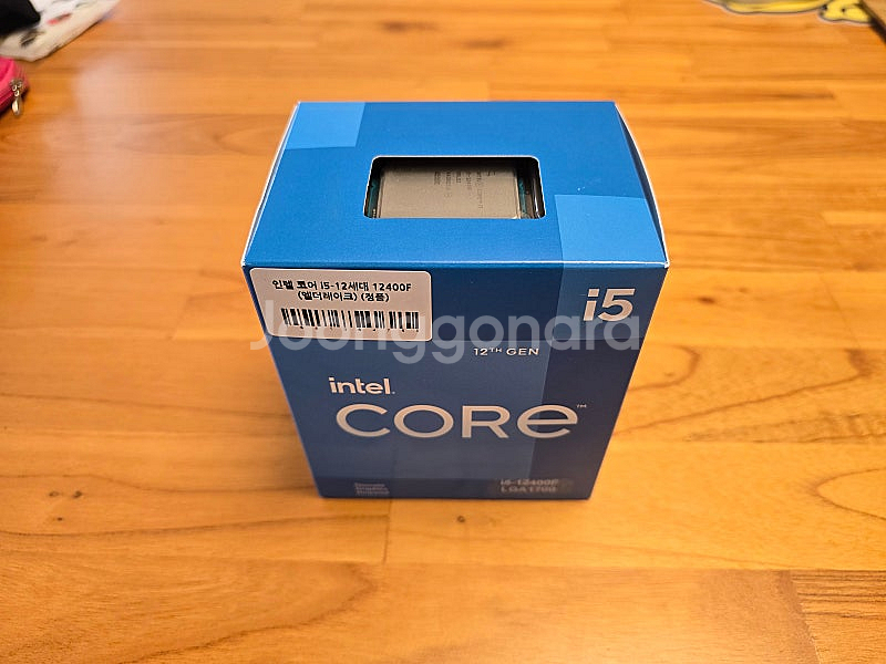 i5-12400f 정품--1