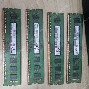 [창원]삼성 8G DDR3 12800U 4개팝니다.