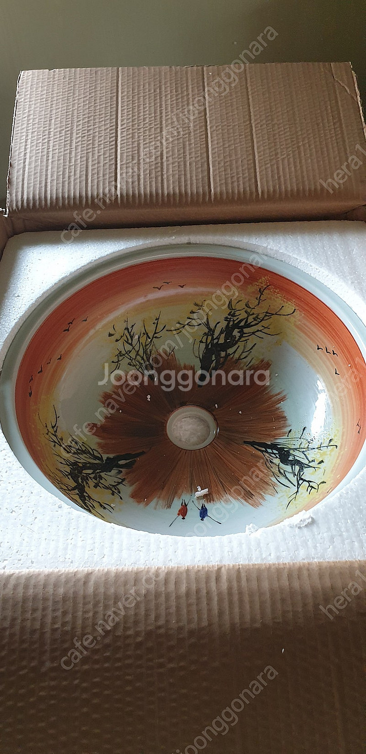 탑볼세면대 도자기 강화유리 무조건 3만원(부속별도)--3