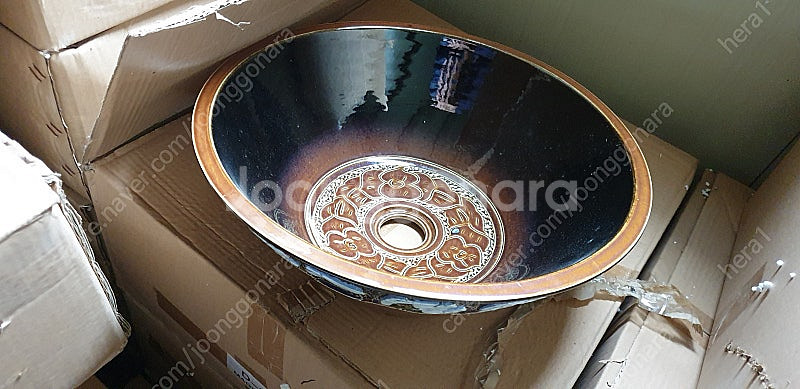 탑볼세면대 도자기 강화유리 무조건 3만원(부속별도)--4