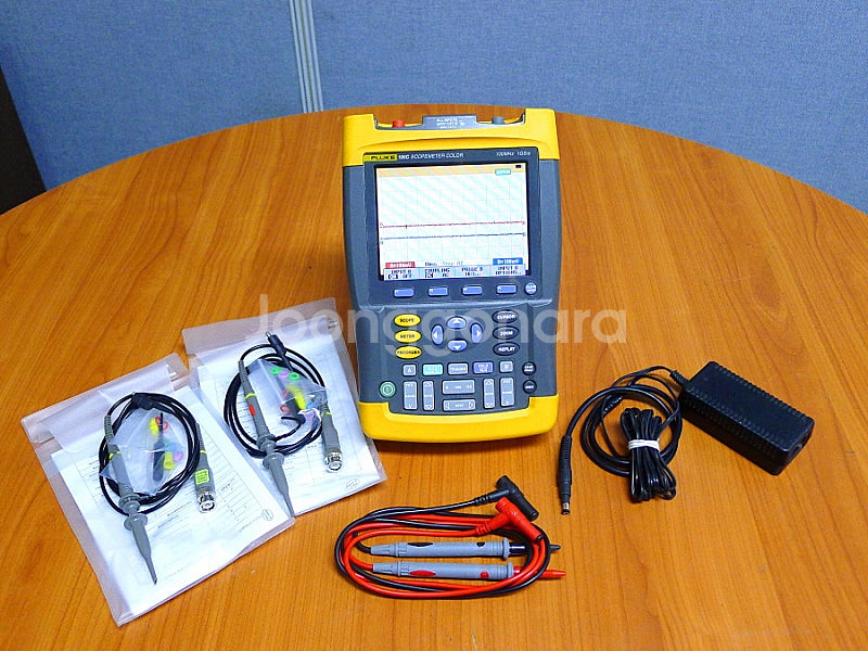 FLUKE196C 휴대용오실로스코프 스코프미터 플루크1...--0