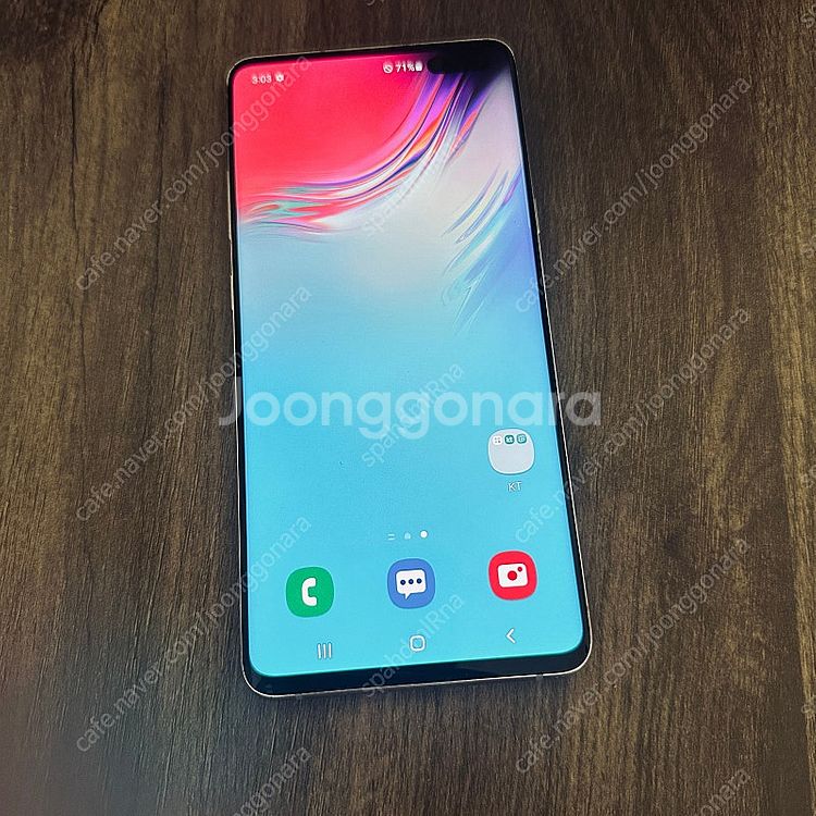 갤럭시 S10 5G 실버 256용량 무잔상S급! 16만...--1
