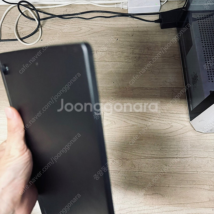 갤럭시 탭A8 블랙 64기가 액정깨끗! 무잔상! 15만...--3