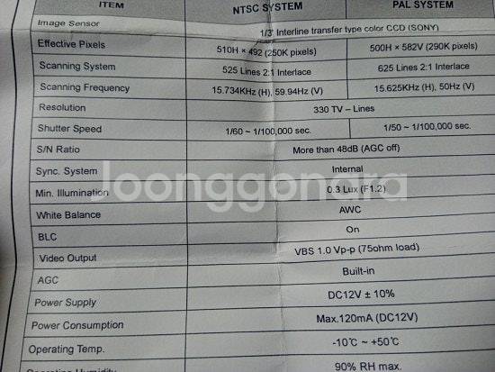 1/3" sony 270k 330TV Sony Supe...--1